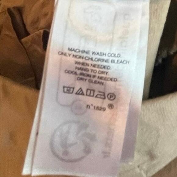 Lauren Ralph Lauren Chino Golf Bermuda Shorts Women 12 Beachy Preppy Academia - Picture 9 of 13